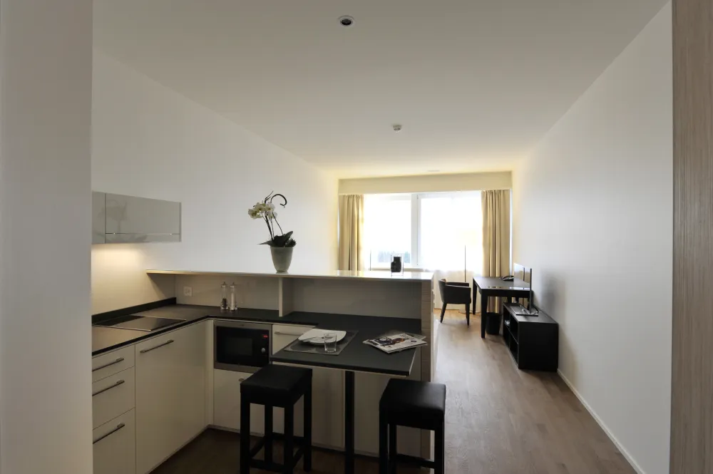 Apartment of category city dining area