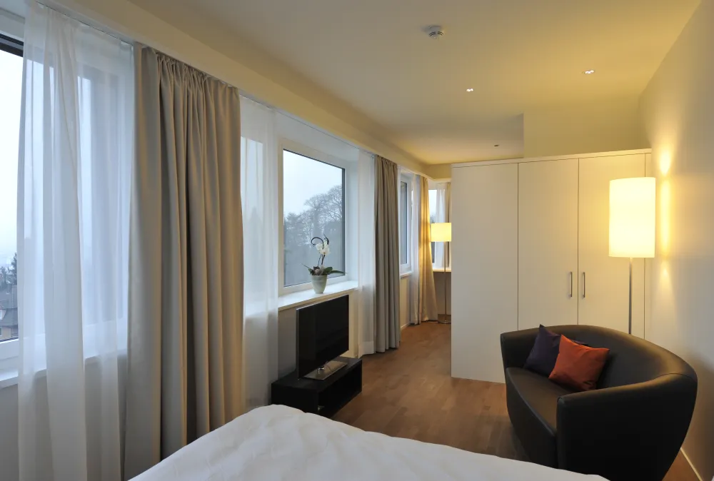 Apartment of category panorama living room