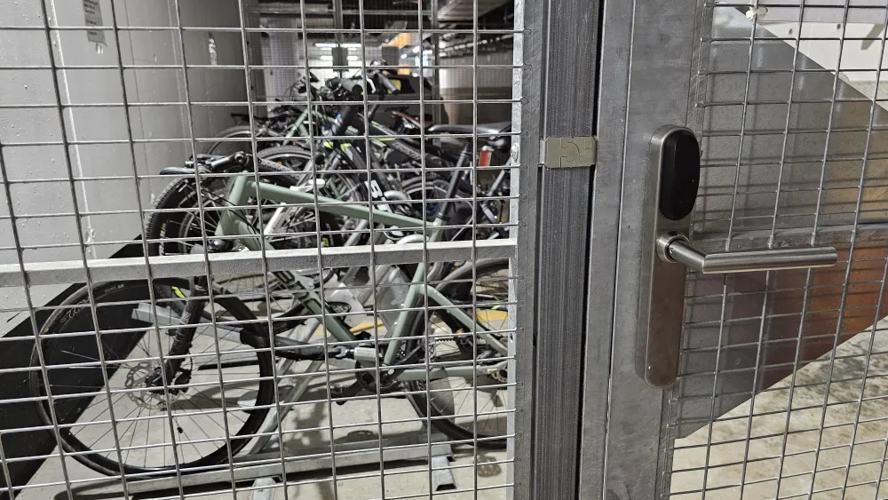 Guggach Bicycle Room locked