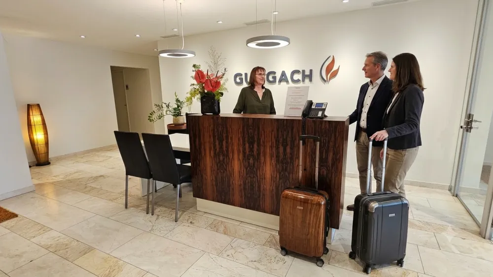 Guggach Reception with Guests