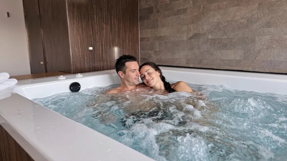 Guggach Wellness Spa Pool Massage with Couple